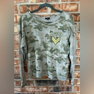 Rails Camo Long Sleeve Tee with Patch